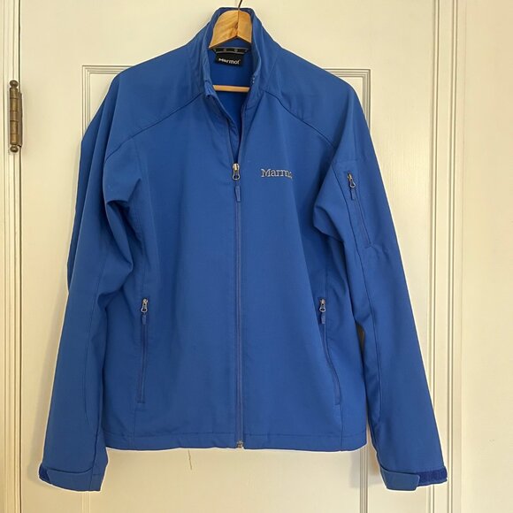 Marmot Men's Softshell Jacket in Royal Blue | Size Small - Picture 3 of 11